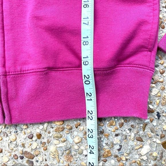 Tommy Hilfiger Spellout Pink full Zip Sweatshirt Size S - Picture 5 of 11